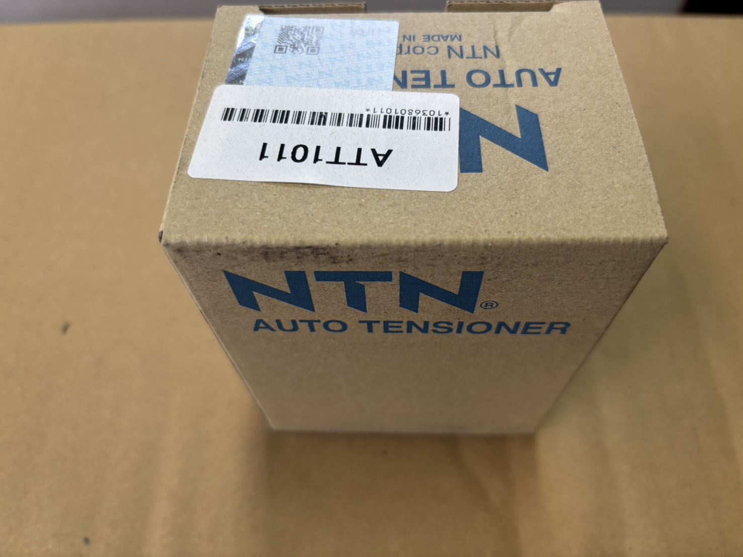 NTNのオートテンショナーATT1011の箱